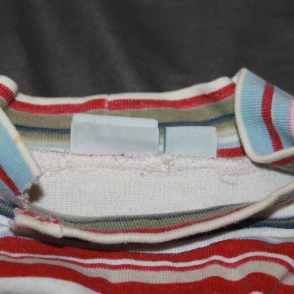 Vintage Haband Women's Light Gray Long Sleeve Floral Sweater Size Large - Picture 5 of 11